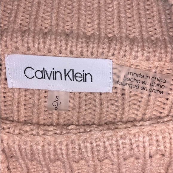 Calvin Klein Pink Sweater - Picture 3 of 3